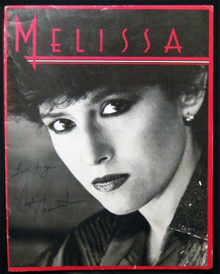 Item #028736 Melissa Manchester Promotional Brochure Inscribed and Signed. Americana - 20th...