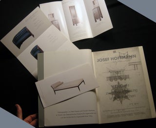 Item #028819 Josef Hoffmann 1870 - 1956 Ornament Zwischen Hoffnung Und Verbrechen & Ephemera....