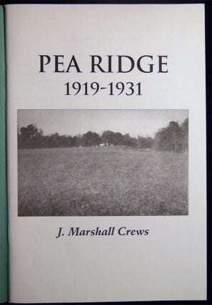Pea Ridge 1919 - 1931 My Childhood Memories in the West Tennessee Country (with) A Lidded Wooden Vase-Shaped Canister Made By the Author