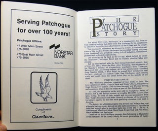 The Patchogue Story Two Hundred Fifty Years of Suffolk County's Most Enterprising Village 1737 - 1987