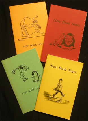 Item #028887 Fall 1949 - 1950 - 1951 - 1952 Group of New Book Notes Macmillan Books for Boys and...