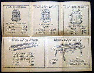 Poultry Equipment Spring 1937 L.I. Coop. Egg Auction, Inc. Central Islip, L.I.