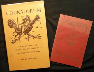 Item #028941 Cockalorum A Sequel to Chanticleer and Pertelote Being a Bibliography of The Golden...