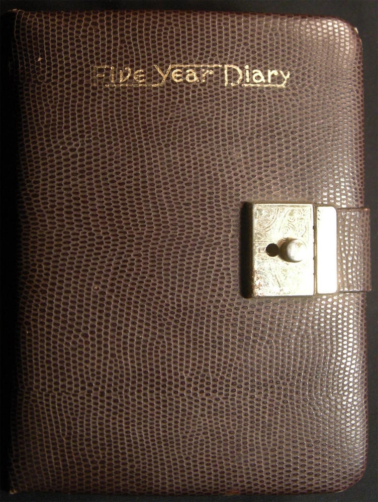 Item #028977 1942 - 1943 Diary of a Young Man from Croton New York: School, Hitchhiking, Living and Death Traumas and More. Americana - 20th Century - Manuscript - Diary.
