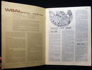 Radical Radio: 1966 - 1968 WBAI Folio Program Magazines