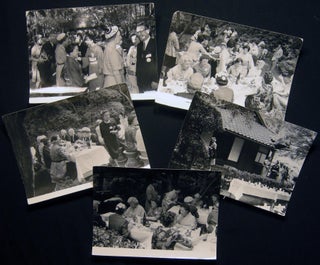 Item #029011 Circa 1960 Photographs of a Japanese-American Formal Garden Party Social Event....