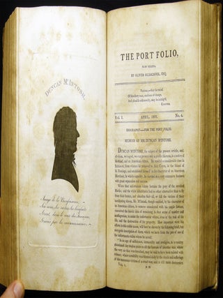 The Port Folio, A Monthly Magazine, Devoted to Useful Science, the Liberal Arts, Legitimate Criticism, and Polite Literature; Conducted By Oliver Oldschool, Esq. Assisted By a Confederacy of Men of Letters