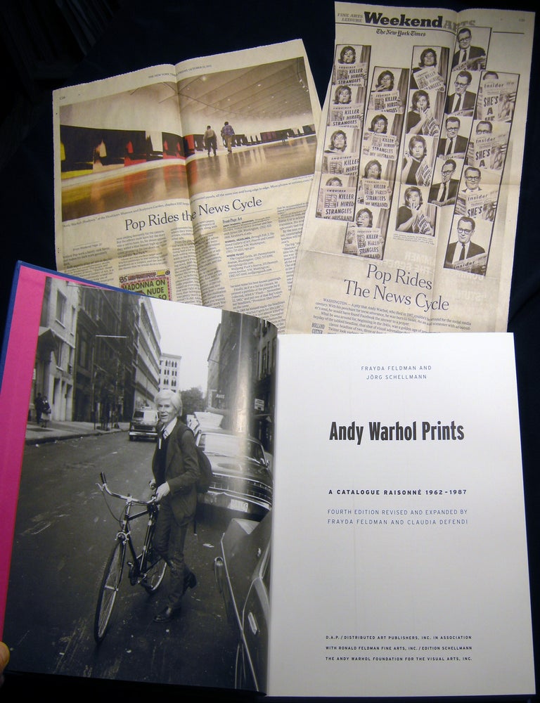 Item #029278 Andy Warhol Prints A Catalogue Raisonne 1962 - 1987 Edited By Frayda Feldman and Claudia Defendi. 20th Century - Art - Andy Warhol.