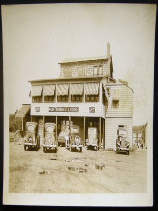 Circa 1930 Photograph of The Worthwhile Lodge Dining Dancing & House of Prostitution in. Americana - 20th Century -.