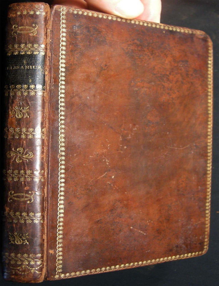 Item #029468 Belisarius; A Historical Romance, In Two Volumes. From the French By Madame De Genlis. Madame de Genlis.