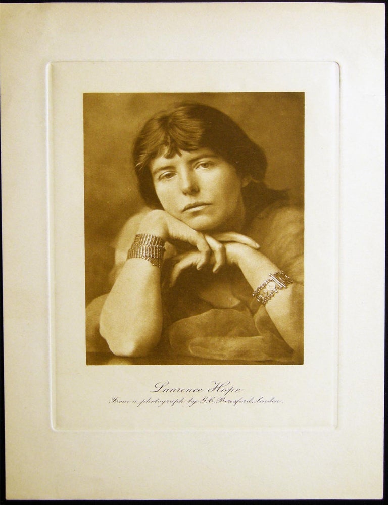 Item #029704 Circa 1903 Sepia-tone Gravure of Adela Florence Nicolson [n&eacute;e Cory], [pseud. Laurence Hope] (1865 - 1904) British Poet. England - Photography - Laurence Hope.