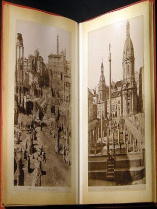 Circa 1880 Roma - Album of 40 Photographic Images By the Studio of Cesare Vasari