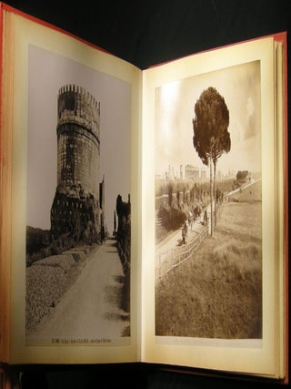 Circa 1880 Roma - Album of 40 Photographic Images By the Studio of Cesare Vasari