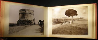 Circa 1880 Roma - Album of 40 Photographic Images By the Studio of Cesare Vasari