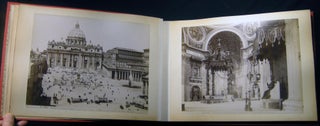 Circa 1880 Roma - Album of 40 Photographic Images By the Studio of Cesare Vasari