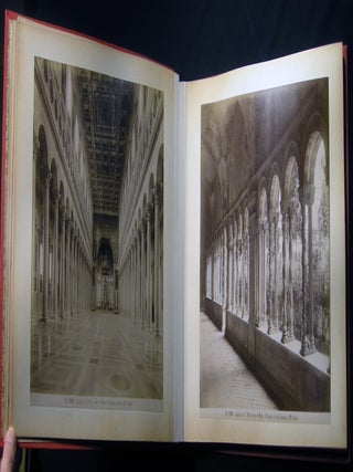 Circa 1880 Roma - Album of 40 Photographic Images By the Studio of Cesare Vasari