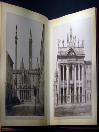 Circa 1880 Roma - Album of 40 Photographic Images By the Studio of Cesare Vasari