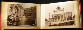 Circa 1880 Roma - Album of 40 Photographic Images By the Studio of Cesare Vasari