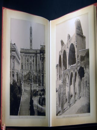 Circa 1880 Roma - Album of 40 Photographic Images By the Studio of Cesare Vasari