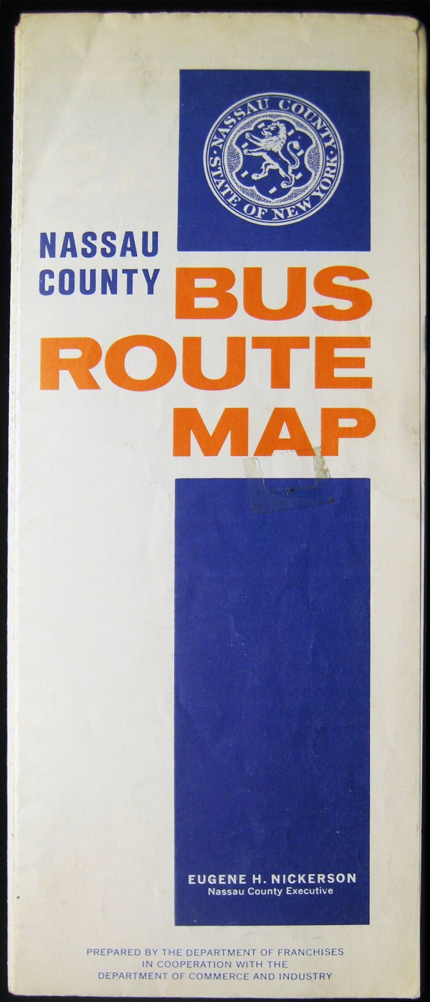Circa 1960s Nassau County Bus Route Map | Americana - 20th Century ...