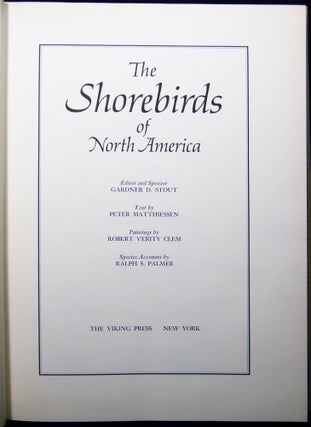 The Shorebirds of North America