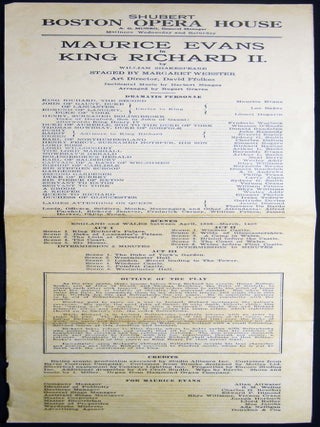 Shubert Boston Opera House A.G. Munro, General Manager Matinees Wednesday and Saturday Maurice. Americana - 20th Century -.