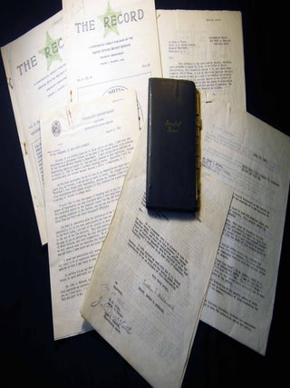 1940s Group of Documents, Letters and a Personal Procedural Diary of a Esther E. McDonald, Americana - 20th Century -.