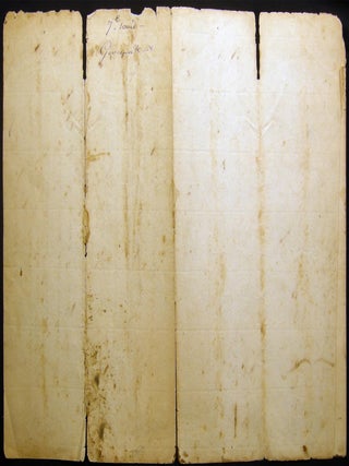 1804 April 25th Manuscript Document Signed By the Inspectors for the Seventh Ward New York City Certifying the Results of the Gubernatorial Election: Morgan Lewis Defeating Aaron Burr