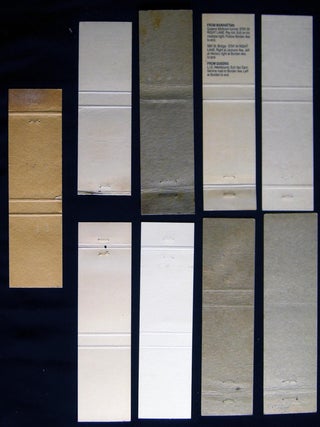 Group of 9 East End South Shore Long Island Matchbook Covers
