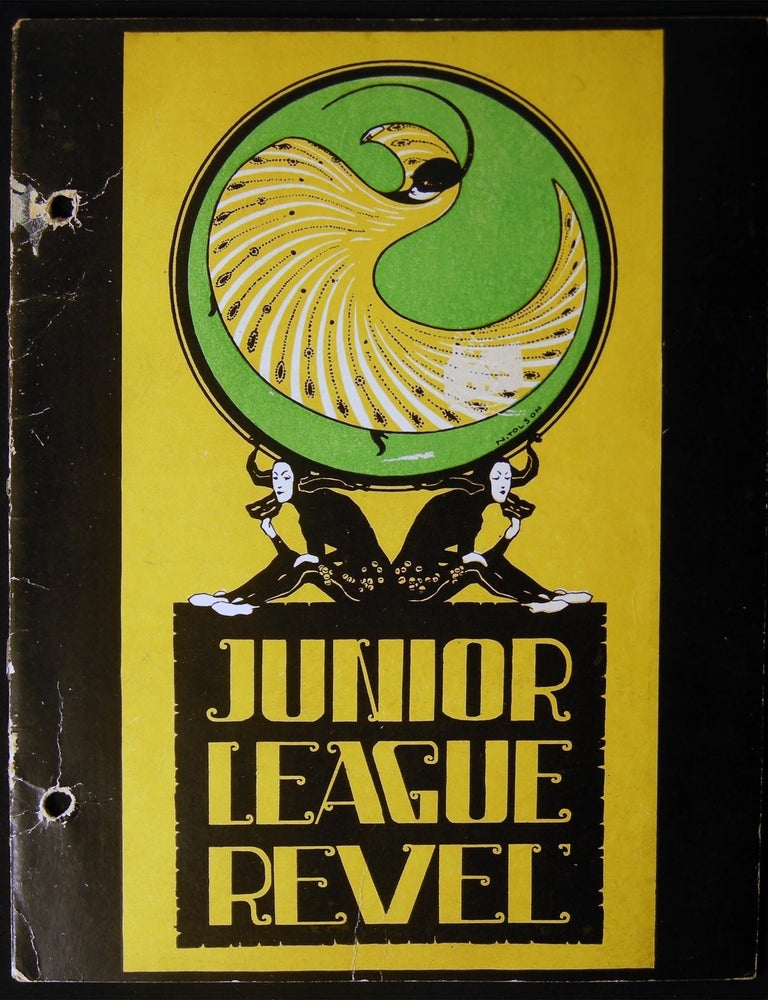 Item #030122 1917 Junior League Revel Production Program Book - Chicago (with) Manuscript Comments on Costumes and Performance Routines. Americana - 20th Century - Chicago - Junior League.