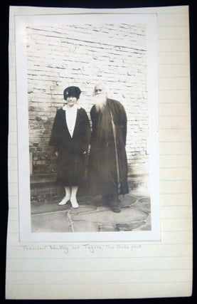 Item #030136 Circa 1931 Photograph of Mary Emma Woolley, President of Mt. Holyoke College &...