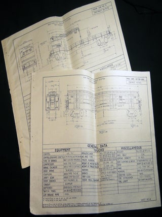 Item #030142 1936 & 1939 New York City Transit System "IND" Division Passenger Car...