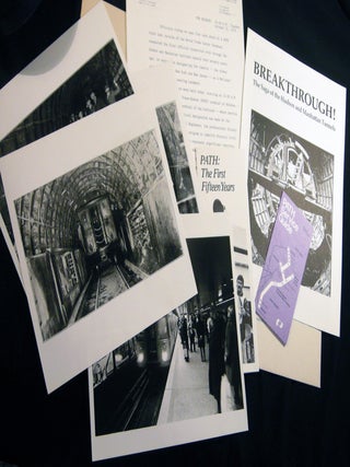 Item #030144 Port Authority Trans-Hudson Corporation Press Release Package with Photographs,...
