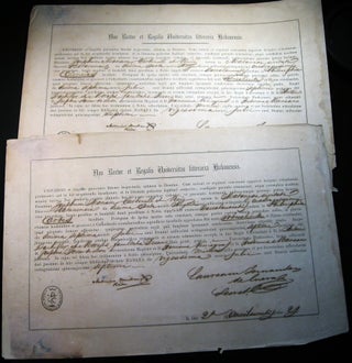 Circa 1857 - 1918 A Photographic, Documentary and Ephemeral Record of the Academic Achievements & Life of the Carbonell Family of Habana Cuba