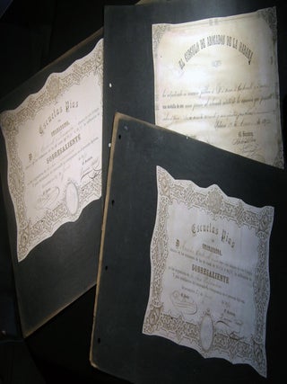 Circa 1857 - 1918 A Photographic, Documentary and Ephemeral Record of the Academic Achievements & Life of the Carbonell Family of Habana Cuba