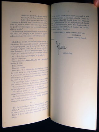 Cases Tried Headquarters Department of the Platte, Omaha, Nebraska, December 22, 1882 General Court-Martial Orders No. 34