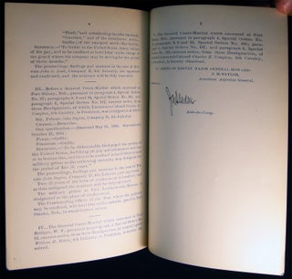 Cases Tried Headquarters Department of the Platte, Omaha, Nebraska, December 22, 1882 General Court-Martial Orders No. 34