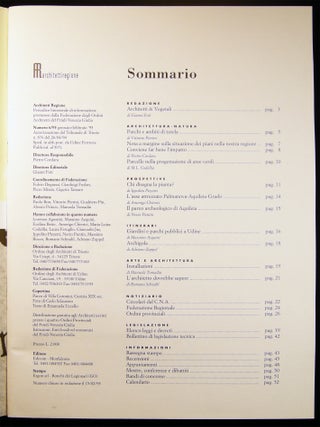 Item #030188 AR Architettiregione Numero 6/95 gennaio/febbraio '95. Italy - 20th Century -...