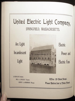 Souvenir of the International Brotherhood of Electrical Workers Local Union, No. 7 Springfield, Mass. Issued on the Occasion of the First Annual Reunion December, Nineteen Hundred