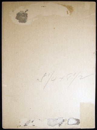 1906 Portrait Card of Brigadier General Andrew S. Burt, Inscribed, Signed and with a Short Note