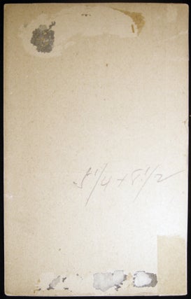 1906 Portrait Card of Brigadier General Andrew S. Burt, Inscribed, Signed and with a Short Note