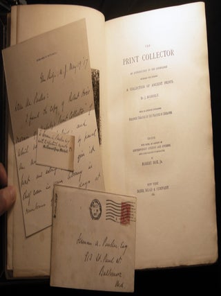 The Print Collector an Introduction to the Knowledge Necessary for Forming a Collection of. J. Maberly.