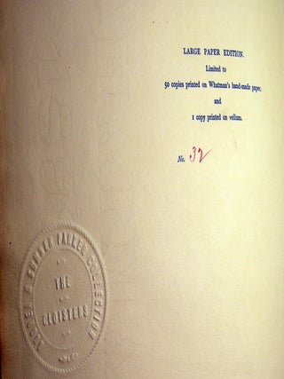 The Print Collector an Introduction to the Knowledge Necessary for Forming a Collection of Ancient Prints...with an Appendix Containing Fielding's Treatise on the Practice of Engraving Edited ...by Robert Hoe, Jr.