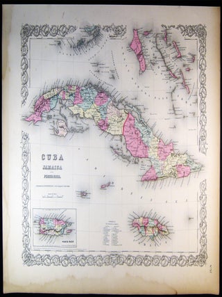 Cuba Jamaica and Porto Rico. Americana - 19th Century -.