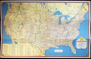 1935 Shell Road Map Oregon