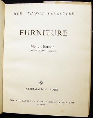 How Things developed: Furniture