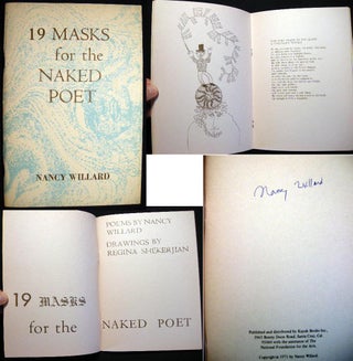 Item #12073 19 Masks for the Naked Poet. Nancy Willard