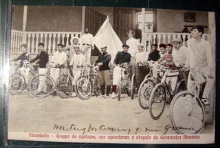 Item #13090 Undivided Back Bilhete Postal Angola Bicycle Race Postcard "Catumbella - Gruppo De...
