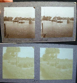 Item #13403 Double - Sided Stereoview of Port Said. Port Said