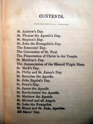 Stories and Catechisings in Illustration of the Collects; or, a Year with the First-Class Boys of Forley. Vol I Advent to Easter Week + Vol II From the First Sunday After Easter to the Twenty-Fifth Sunday After Trinity. + Vol III The Collects for Saints